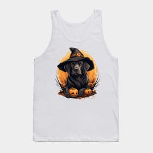 Halloween Labrador Retriever Dog #6 Tank Top